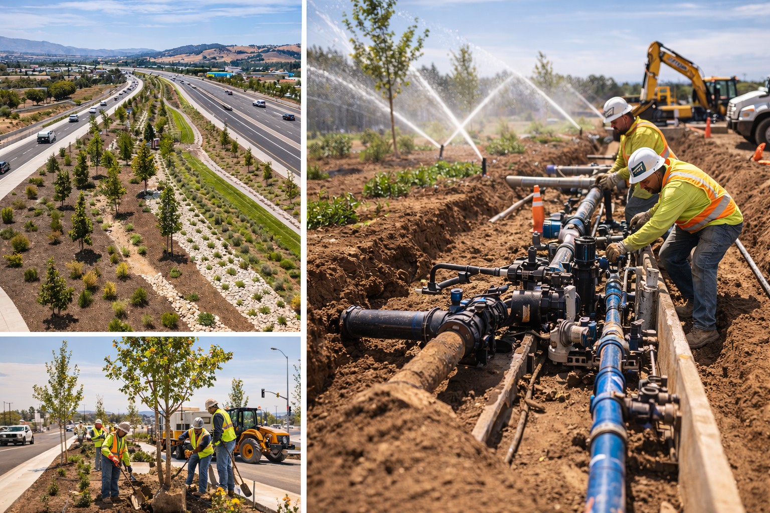 Public Works Landscaping